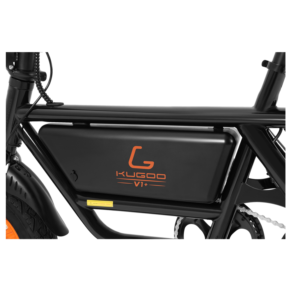 картинка Электровелосипед Kugoo V1+ (черный) 2025 | велосалон Драйв г. Липецк