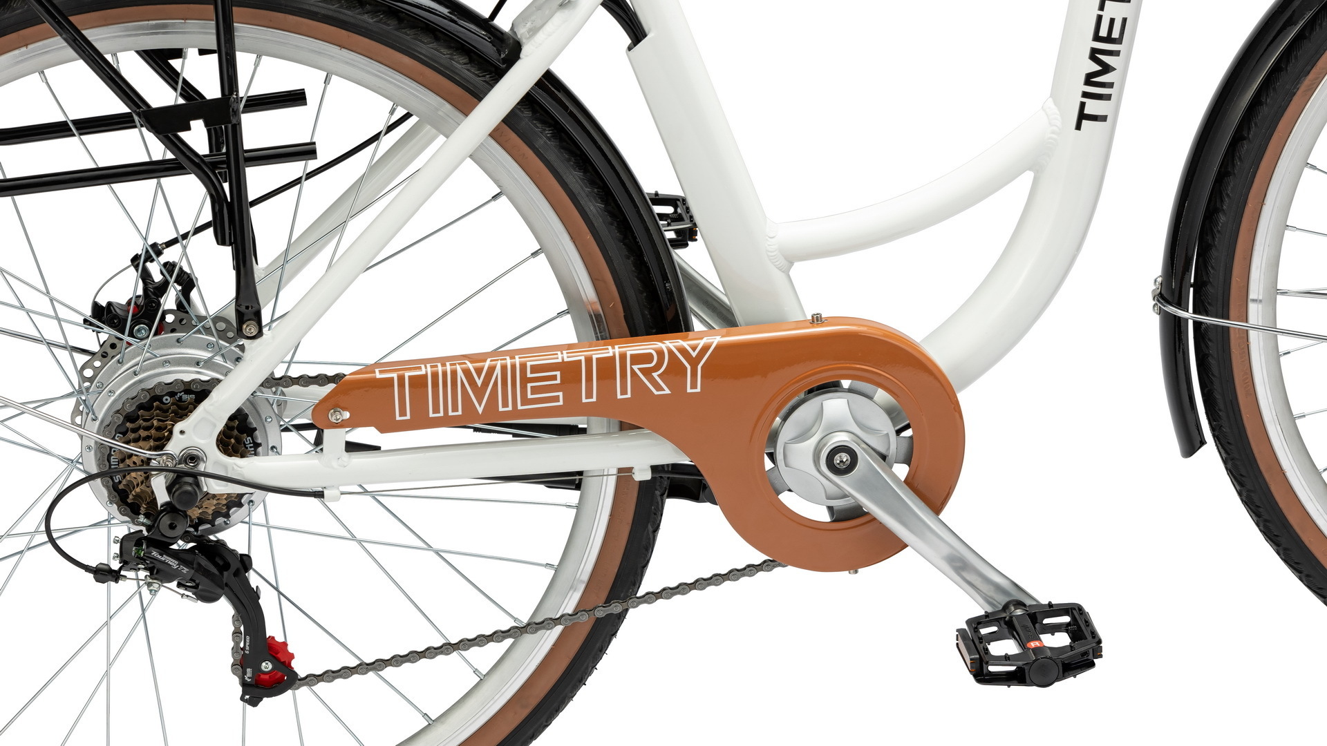 картинка Электровелосипед Timetry D905 27,5" (бежевый) 36V | велосалон Драйв г. Липецк
