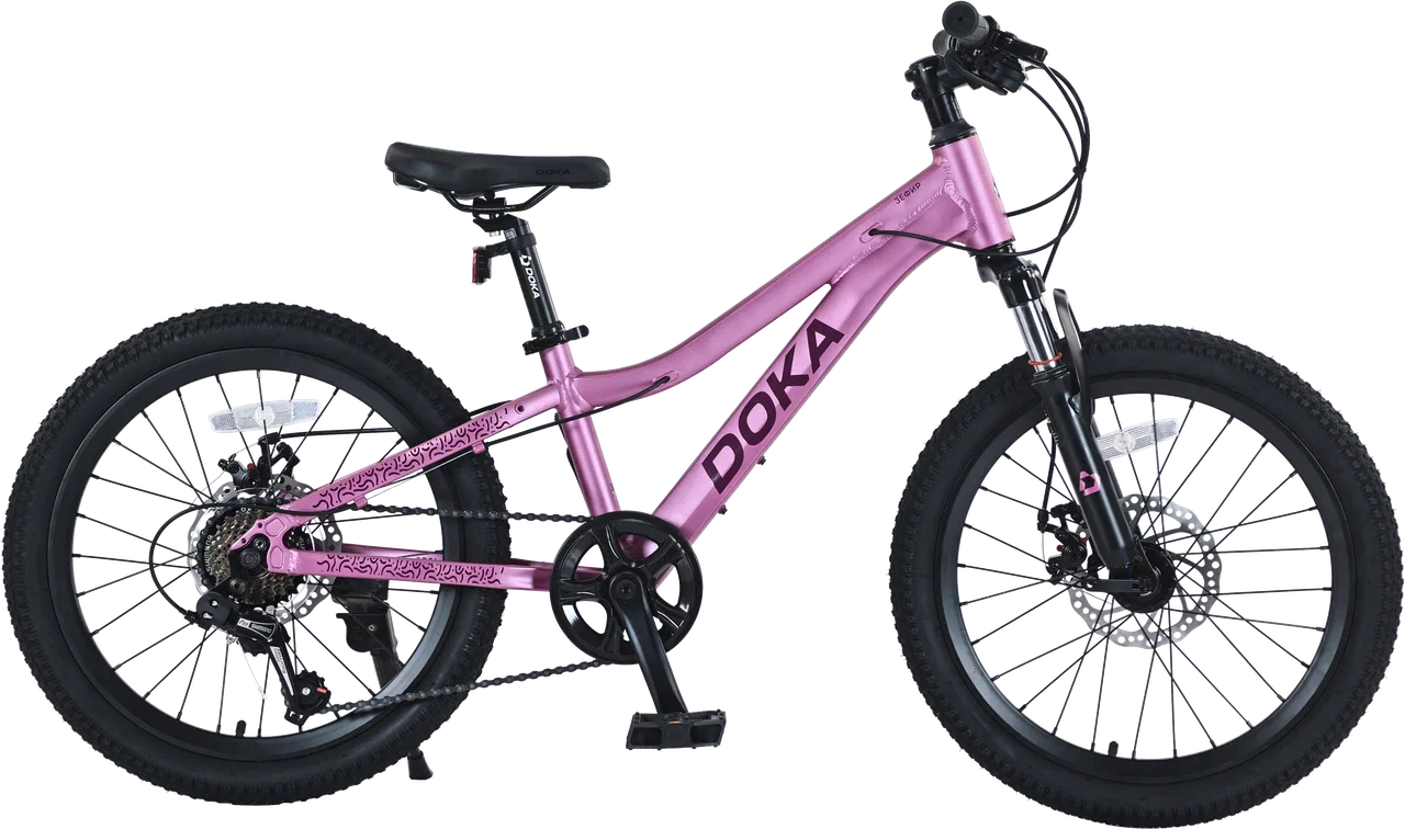 картинка Велосипед Doka Зефир 20" (розовый) | велосалон Драйв г. Липецк
